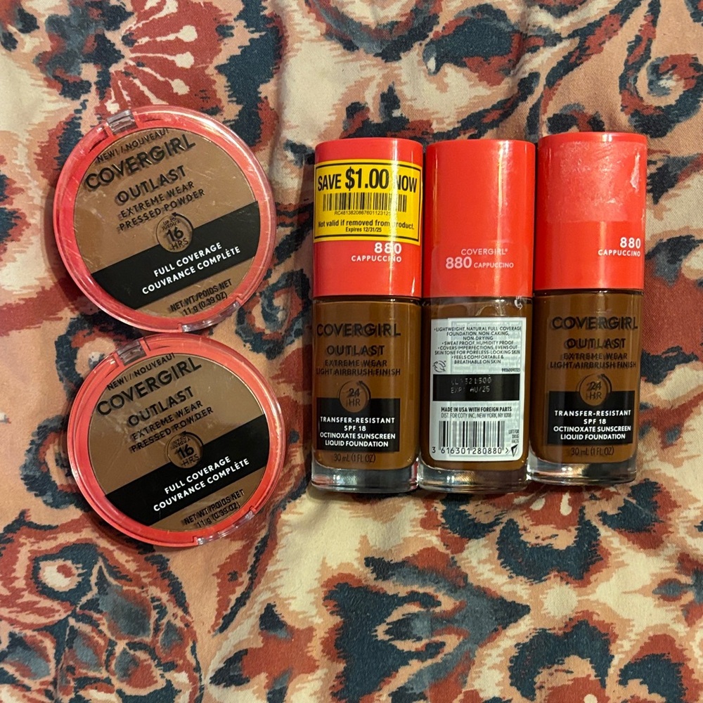 COVERGIRL Outlast Cappuccino Collection